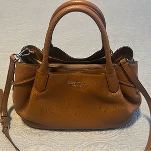 Kate Spade Dumpling Large Satchel Warm Gingerbread
